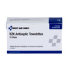 First BZK Antiseptic Wipes – 25 Per Box, For Workplace First Aid and Injury Care, For Workplace First
