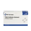 First Triple Antibiotic Ointment – 25 Per Box, For Workplace First Aid and Injury Care, For Workplace First