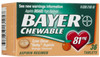 First Bayer 81mg Chewable Aspirin – 36 Per Bottle, The Active Ingredient Within Them Is Aspirin 81 Mg