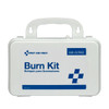 First Burn Care Kit – Plastic Case, Weatherproof Case, Wall Mounting Tabs, 12 Pieces Included