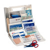 First 10 Person Sports First Aid Kit – Plastic Case, For Workplace First Aid and Injury Care