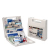 First American Red Cross Deluxe Family First Aid Kit – Plastic Case, Wall Mounting Tabs, For Workplace First