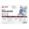 First American Red Cross Deluxe Family First Aid Kit – Plastic Case, Wall Mounting Tabs, For Workplace First