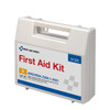 First 25 Person ANSI A Plastic First Aid Kit with Dividers – ANSI 2021 Compliant, OSHA Compliant
