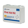 First 25 Person ANSI A Metal First Aid Kit – ANSI 2021 Compliant, Weatherproof Case, Wall Mounting Tabs