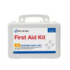 First 25 Person ANSI A Plastic First Aid Kit – ANSI 2021 Compliant, Weatherproof Case, OSHA Compliant