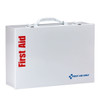 First 75 Person 2 Shelf First Aid Metal Cabinet – ANSI B+, Type I & II, with Medications, ANSI 2015 Compliant