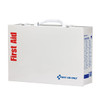 First 75 Person ANSI B 2 Shelf First Aid Cabinet – ANSI 2021 Compliant, Treats Up to 75 People