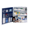 First Pediatric 3 Shelf First Aid Metal Station – For Workplace First Aid and Injury Care, For Workplace First