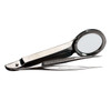 First Forceps, Pointed Steel, with Magnifying Glass – 12 per box, For Workplace First Aid and Injury Care