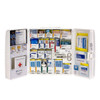 First 50 Person Large Plastic SmartCompliance First Aid Food Service Cabinet Without Medications