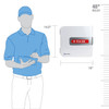 First SmartCompliance Complete ANSI 2021 A Plastic Food Service Cabinet – ANSI 2021 Compliant