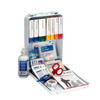 First 25 Person Vehicle First Aid Kit – Metal Case, OSHA Compliant, For Workplace First Aid and Injury Care