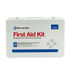 First 36 Unit First Aid Kit with BBP and CPR – Metal Case, Weatherproof Case, For Workplace First