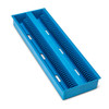 Globe Slide Draining Tray – 100-Place for Up to 200 Slides, ABS, Blue, 100-Place Capacity, 12 per case