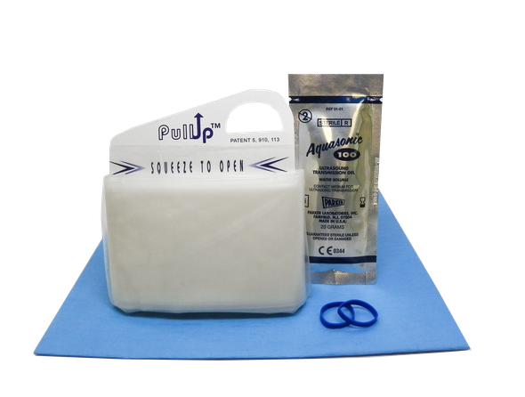 Aspen Protek Telescopically-Folded Probe Covers – Sterile 3D End Kits for Accurate, Mess-Free Gel Placement