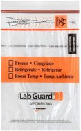 Medegen Speci-Zip & Safeguard Lab Specimen Transport Bags – Zip Closure, 6x9, 1000 per case