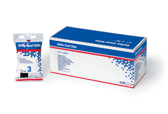BSN Medical Delta-Cast Elite Polyester Cast Tape – Radiolucent, High Conformability, No Natural Rubber Latex