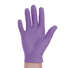 Halyard Purple Nitrile Dental Patient Exam Gloves – Powder-Free, 5 Size Options, Sizes X-Small to X-Large