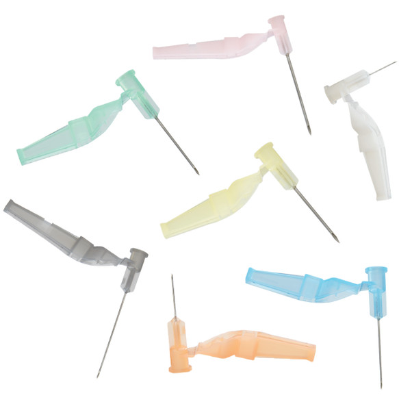 ICU Medical Hypodermic Needle-Pro Edge Safety Device – 40 Gauge / Length Options, 100/bx (cs)