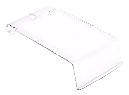 Quantum Medical Clear Covers for Ultra Stack And Hang Bins – 1/8" x 3", 24/ctn, Carton Weight (Lb.): 4