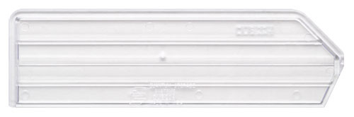 Quantum Medical Divider – 6/ctn, Available in Black or Clear, For Use with Stack and Hang Bin Item Qus224