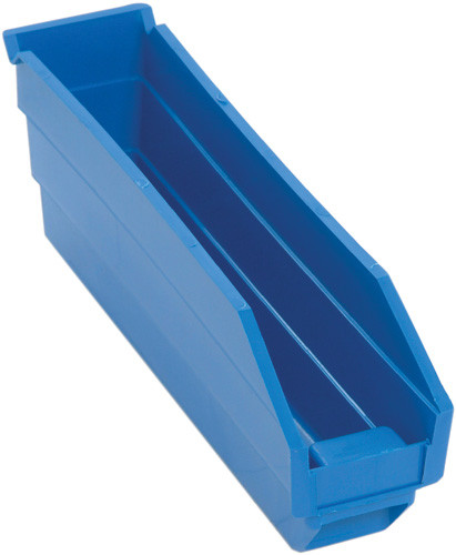 Quantum Medical Economy Shelf Bin – Qsb100, 11-5/8" x 2-3/4" x 4", Injection Molded Polypropylene Material