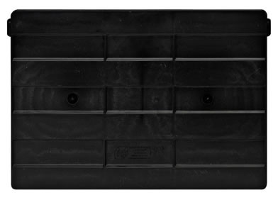 Quantum Medical Mobile Clear-View Ultra Stack and Hang Bin – 18" x 16-1/2" x 11" (with casters 14"H)