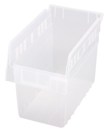 Quantum Medical Store-MAX 8" Shelf Bin – Qsb802, 11-5/8" x 6-5/8" x 8", High Density Polypropylene