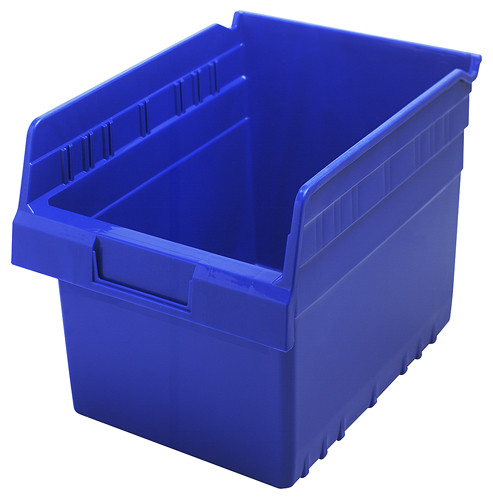 Quantum Medical Store-MAX 8" Shelf Bin – Qsb807, 11-5/8" x 8-3/8" x 8", High Density Polypropylene