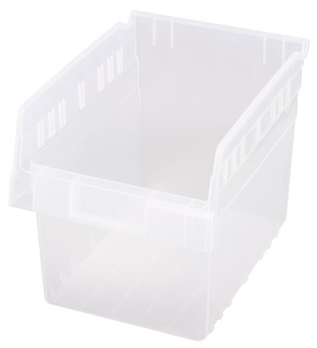 Quantum Medical Store-MAX 8" Shelf Bin – Qsb807, 11-5/8" x 8-3/8" x 8", High Density Polypropylene