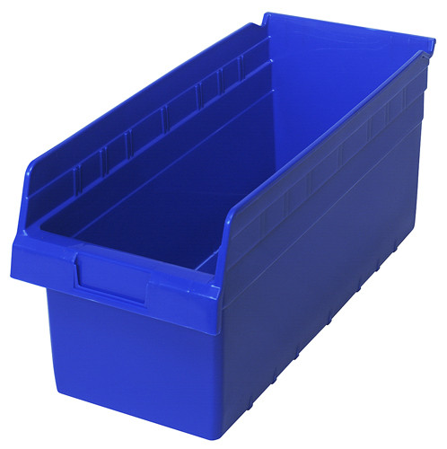 Quantum Medical Store-MAX 8" Shelf Bin – Qsb808, 17-7/8" x 8-3/8" x 8", High Density Polypropylene