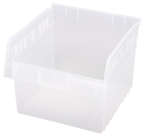 Quantum Medical Store-MAX 8" Shelf Bin – Qsb809, 11-5/8" x 11-1/8" x 8", High Density Polypropylene