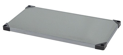 Quantum Medical Stainless Steel Solid Shelf – 18" x 24", Outstanding Corrosion Resistance, For Organized