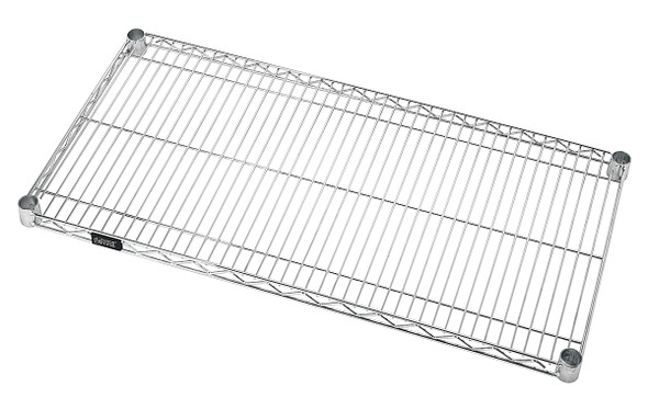 Quantum Medical Stainless Steel Wire Shelf – 14" x 30", And 1, Capacity per Shelf, For Organized Storage