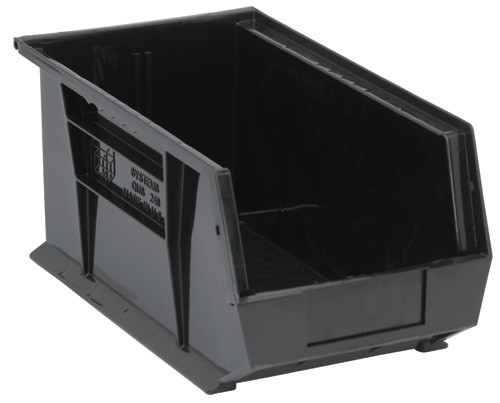 Quantum Medical Ultra Stack and Hang Bin – Qus240, 14-3/4" x 8-1/4" x 7", Injection Molded Polypropylene