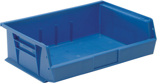 Quantum Medical Ultra Stack and Hang Bin – Qus245, 10-7/8" x 16-1/2" x 5", Injection Molded Polypropylene