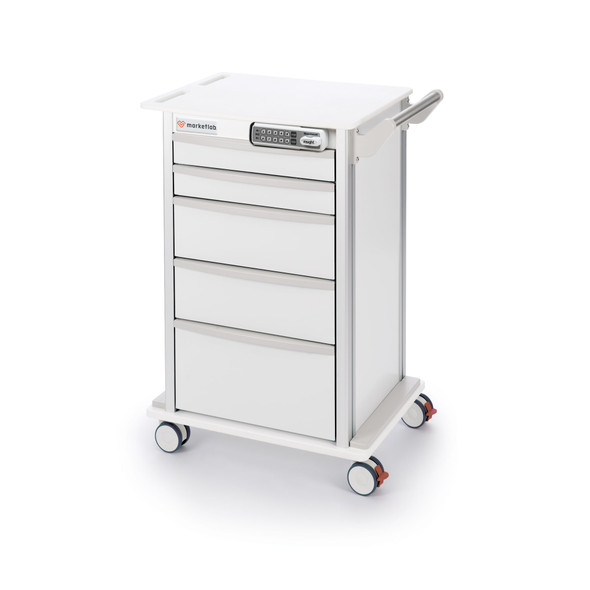 MarketLab Insight Storage Carts – 3 Configuration Options, Mobile Storage for Clinical Supplies