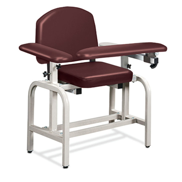 MarketLab Lab X Standard Seat Height Blood Draw Chair – 9 Configuration Options, 31 x 27 x 36 in