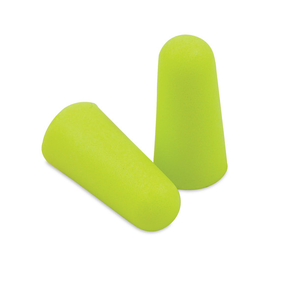 MarketLab Paired Foam Earplugs, 36 dB, Bulk Pack of 500 Pairs, Hearing Protection for Clinical Areas