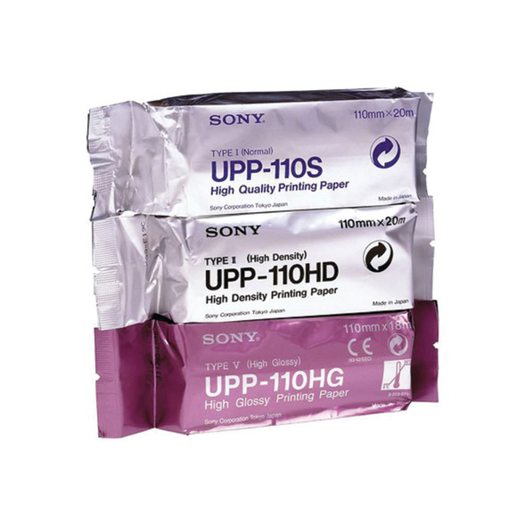 MarketLab Sony Print Media Paper – 3 Configuration Options, UP-870MD, 890MD and 895MD Printer Paper