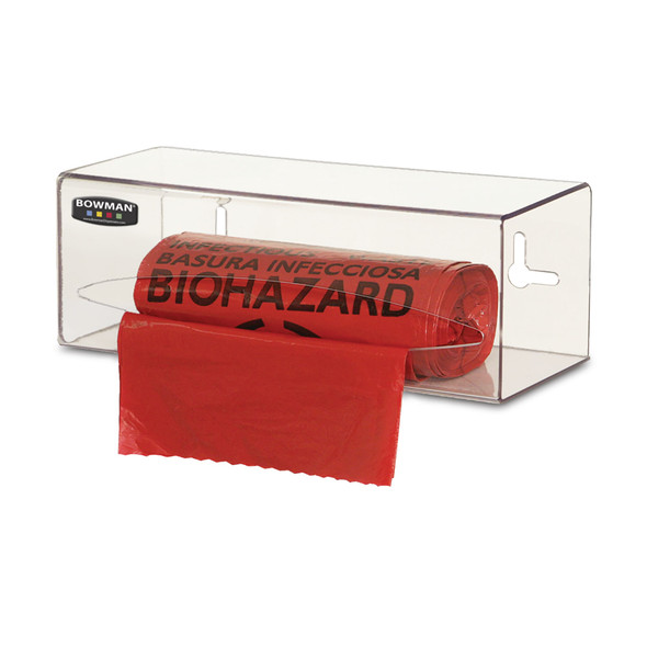 MarketLab Bowman Bag Dispenser – 6 Configuration Options, Single, PETG, 10.1 x 3.95 x 3.6 in