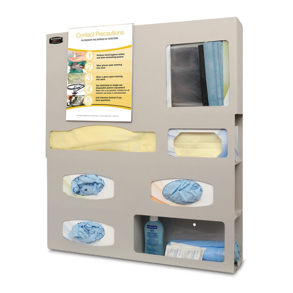 MarketLab Bowman Isolation Station – 7 Configuration Options, PPE Dispensing Station for Infection Control