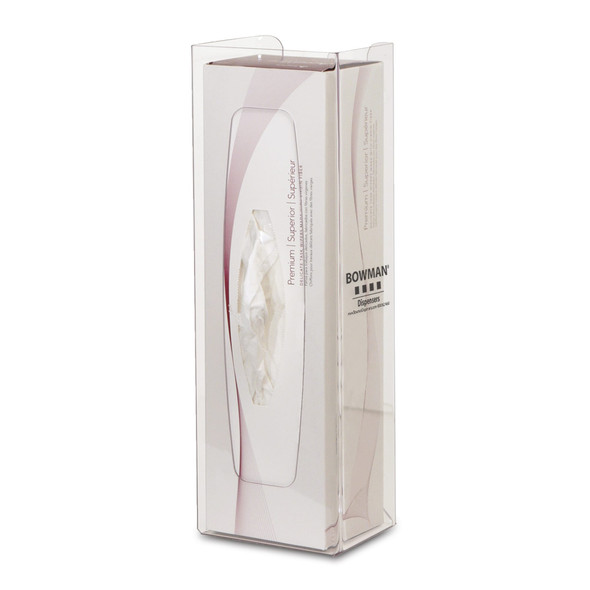 MarketLab Bowman PETG Single Tall Large Task Wipe Dispenser – Personal Protective Equipment (PPE)