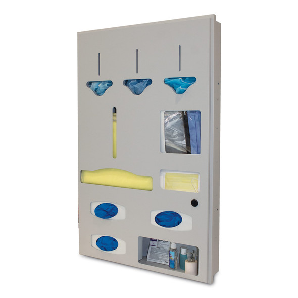 MarketLab Bowman Steel Semi-Recessed Isolation Station, RE121-0012 – Personal Protective Equipment (PPE)