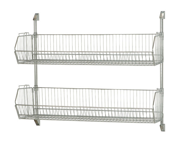 Quantum Medical Cantilever Wall Mount – 14" x 48", 48" x 34", Fully Utilizes Wall Space, Chrome Finish
