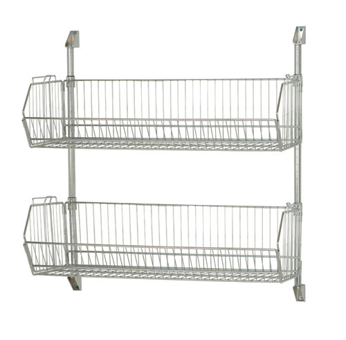 Quantum Medical Cantilever Wall Mount – 36" x 34", With (2) 2036bc Baskets, For Organized Storage