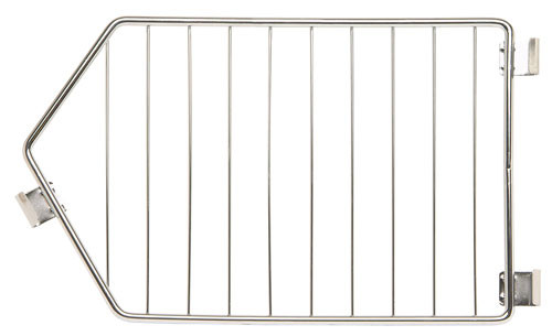 Quantum Medical Modular Stacking Basket – 48" x 14" x 9", Chrome Finish, 110lbs Load Capacity