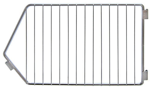 Quantum Medical Modular Stacking Basket – 48" x 20" x 12", Chrome Finish, Has a 110lbs Load Capacity