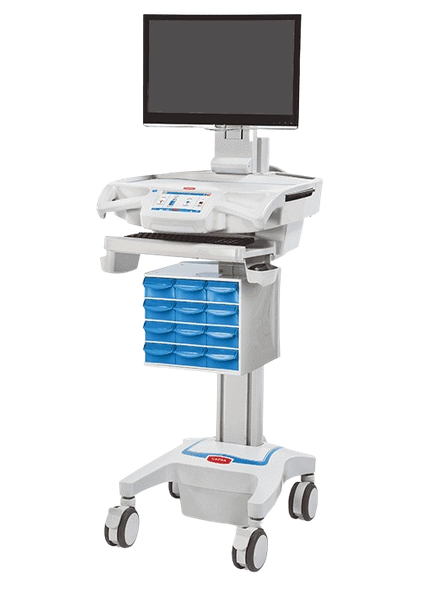 Capsa Healthcare Adjustable CareLink Left – 1 ea, 3.61″h X 12.13″w X 5.17″d, Universal Rear Bin Cover Plate